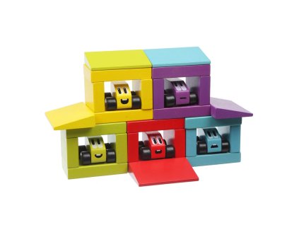 10401 cubika 14859 vesele zavody drevena stavebnice 30 dilu