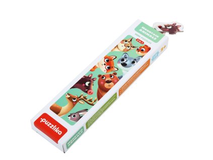 10464 2 puzzlika 14798 lesni zviratka naucne puzzle 8 zviratek 16 dilku