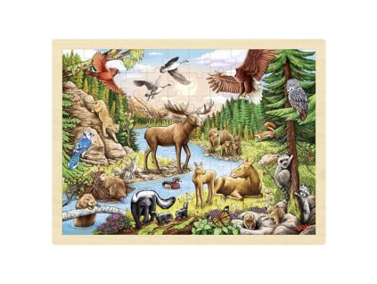 11403 1 velke puzzle severoamericka divocina
