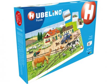 HUBELINO Puzzle-Život na farmě