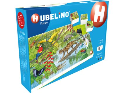 11934 1 hubelino puzzle zvirata v pralese