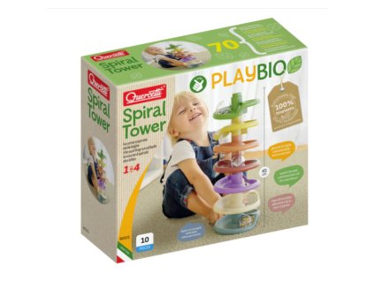 12018 3 quercetti 86501 spiral tower playbio