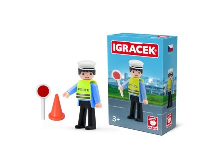 14262 igracek dopravni policista figurka s prislusenstvim