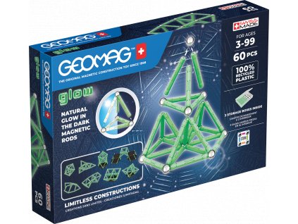 14370 5 geomag glow recycled 60 pcs