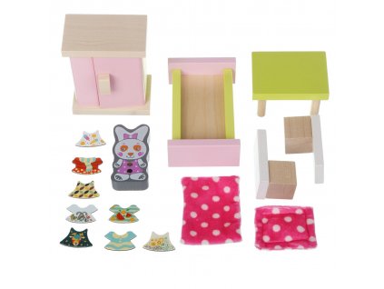 14532 3 cubika 12640 pokoj dreveny nabytek pro panenky