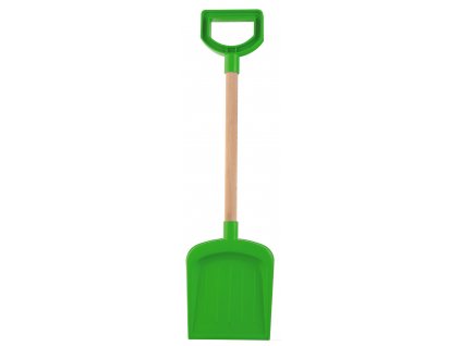 15045 2 androni lopata s drevenou nasadou a rukojeti delka 53 cm zelena