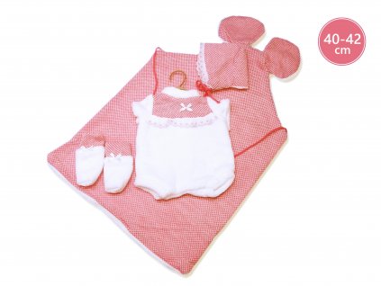 15402 5 llorens m740 50 oblecek pro panenku miminko new born velikosti 40 42 cm
