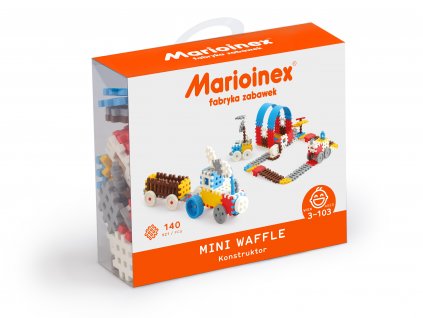 Marioinex MINI WAFLE – 140 ks Konstruktér (chlapci)