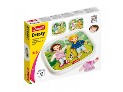 Quercetti 04425 Dressy Baby magnetic dress-up puzzle