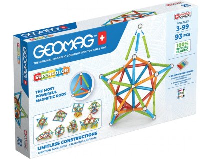 20451 geomag supercolor recycled 93 pcs