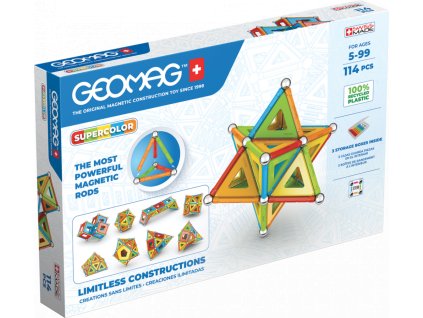 20466 geomag supercolor recycled 114 pcs