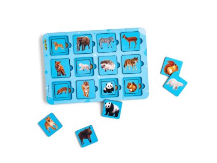 282 8 maminka a mladatko divoka zviratka vkladacka puzzle drevene(1)