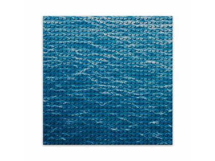 BRIXIES Plus 225.001 Designová podložka na stavění - voda 25,5 x 25,5 cm