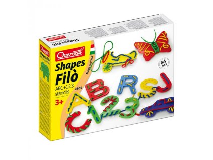 9261 2 shapes fil abc 123 stencils