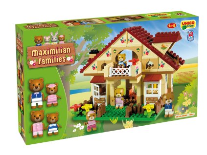 9318 2 unico plus medvedi domecek