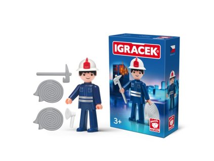 9711 1 igracek hasic figurka s prislusenstvim