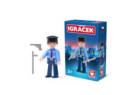 9717 1 igracek policista figurka s prislusenstvim