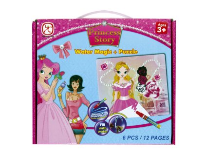 9843 4 vodni malovani puzzle princezny