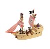 Dřevěná pirátská loď Tidlo