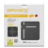 BRIXIES Plus 225.007 Designová podložka na stavění - křižovatka 25,5 x 25,5 cm
