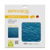 BRIXIES Plus 225.001 Designová podložka na stavění - voda 25,5 x 25,5 cm