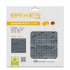 BRIXIES Plus 225.004 Designová podložka na stavění - měsíční krajina 25,5 x 25,5 cm