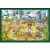 9339 1 svet dinosauru maxi puzzle 900 x 600 mm
