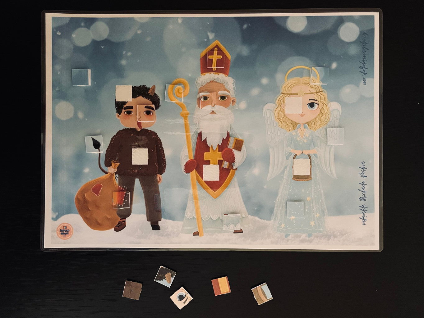 ČERTÍK, ANDĚL A MIKULÁŠ - DOPLŇOVAČKA