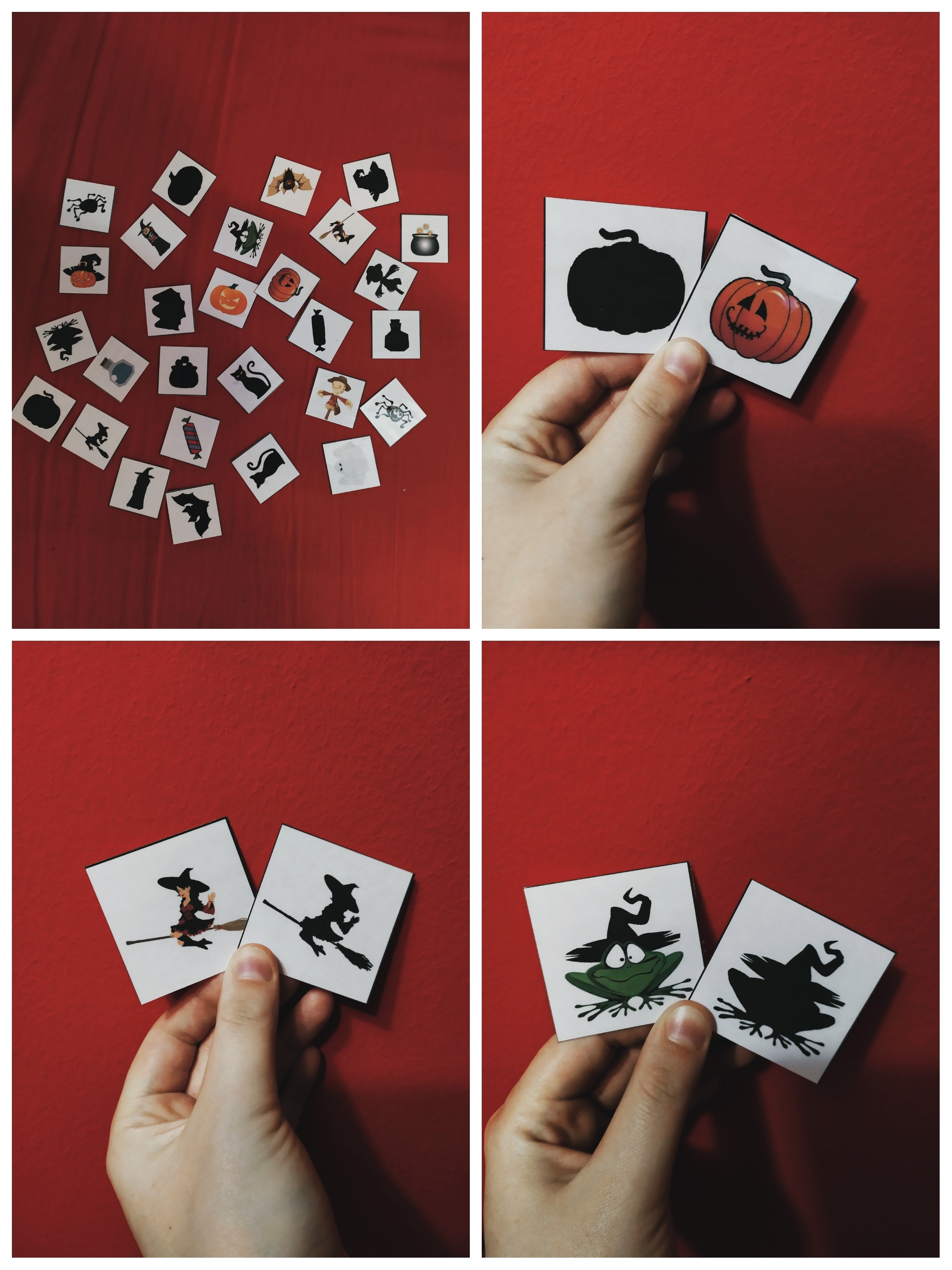 HALLOWENSKÉ STÍNOVÉ PEXESO