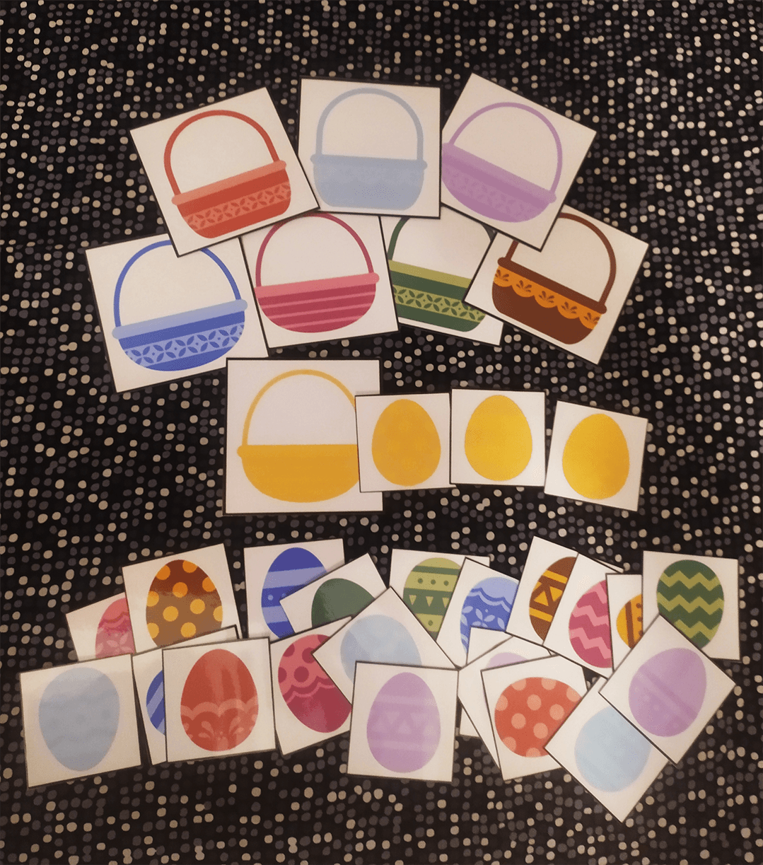 DO KTERÉHO KOŠÍČKU PATŘÍ VAJÍČKA