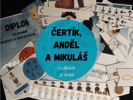 Čertík, anděl a Mikuláš