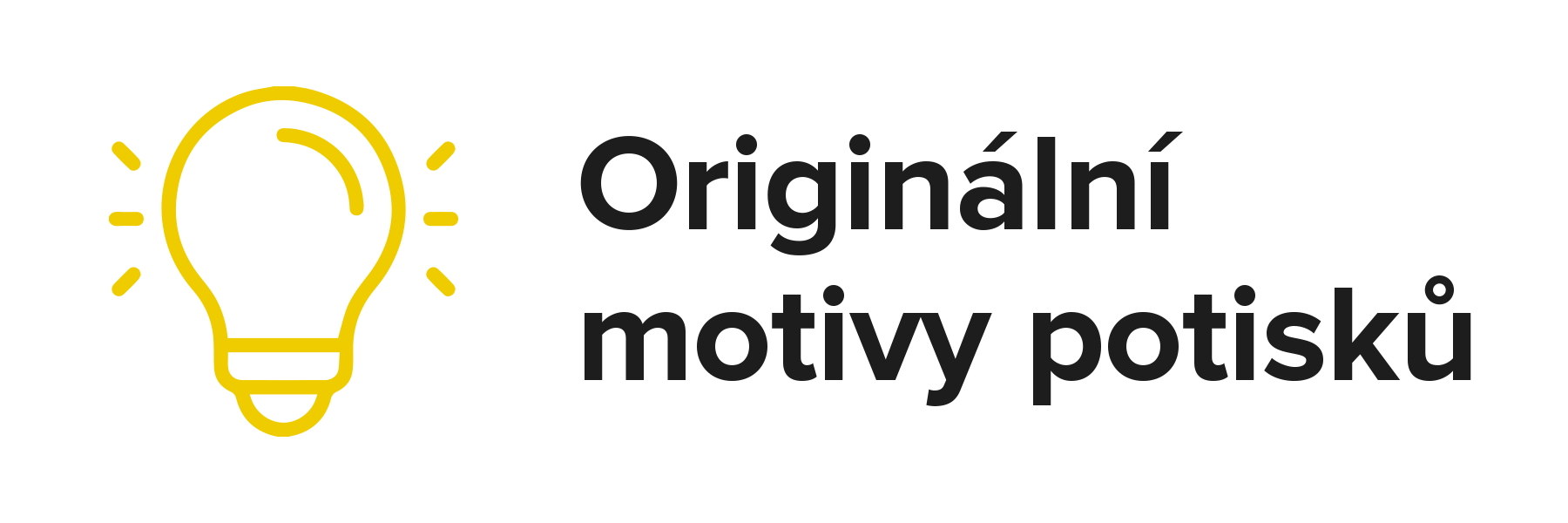 Originální motivy potisků