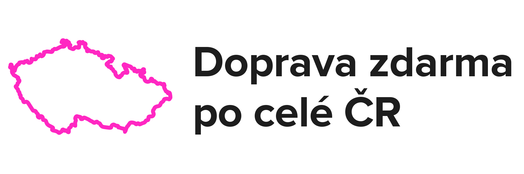Doprava zdarma po celé ČR