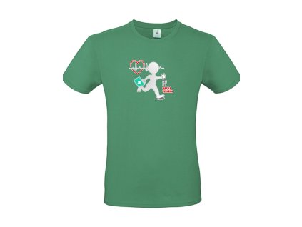 tričko kelly green