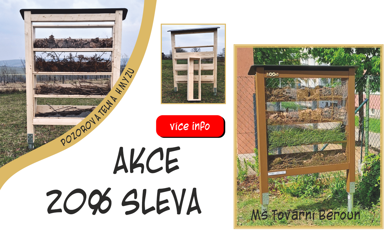 Luxusní pomůcka pro pozorování hmyzu