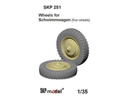 Wheels Schwimmwagen with hubcaps