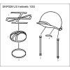 SKP026 US helmets WW II plánek