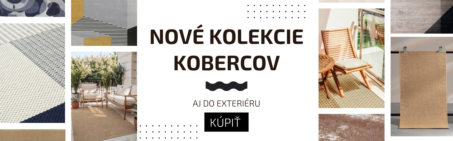 Nové kolekcie kobercov