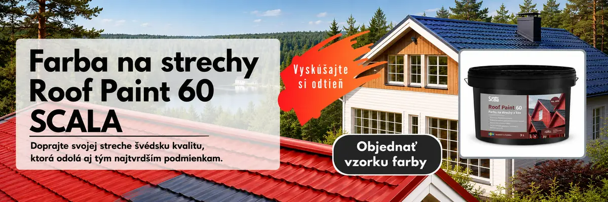 Farba na strechy Roof Paint 60 SCALA