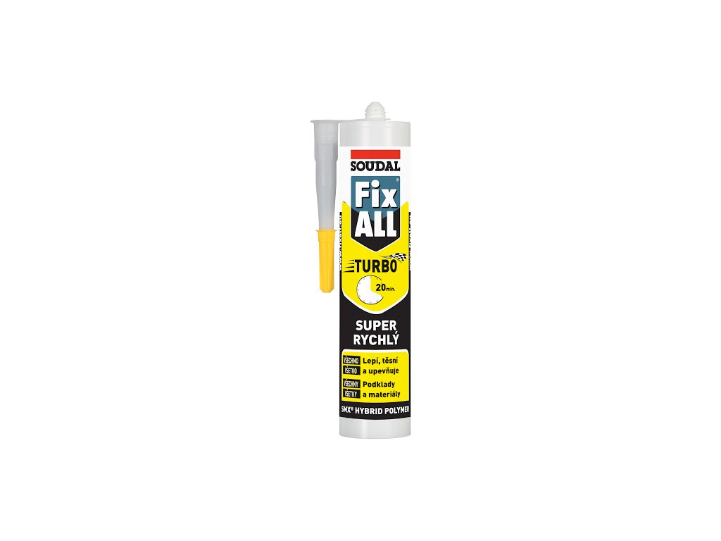 Produkt Lepidlo FIX ALL TURBO 290ml SOUDAL – Kvalitný dizajn a precízne spracovanie | Skrášlim Dom