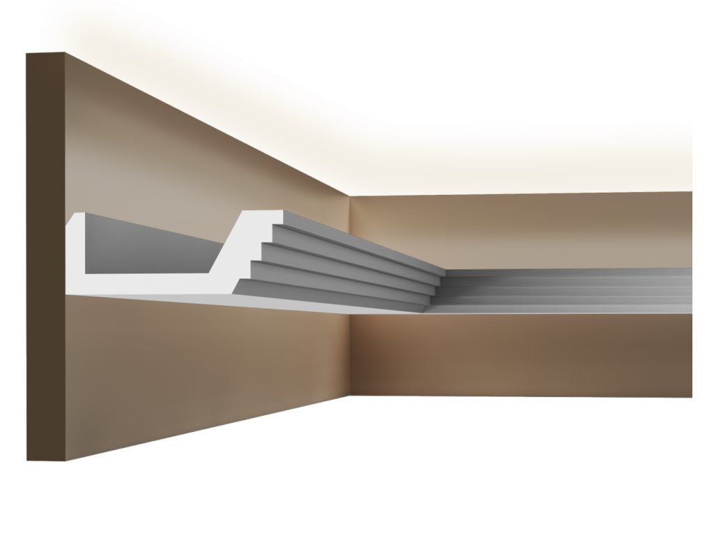 Produkt Lišta pre LED osvetlenie LS143 163x60mm – Kvalitný dizajn a precízne spracovanie | Skrášlim Dom