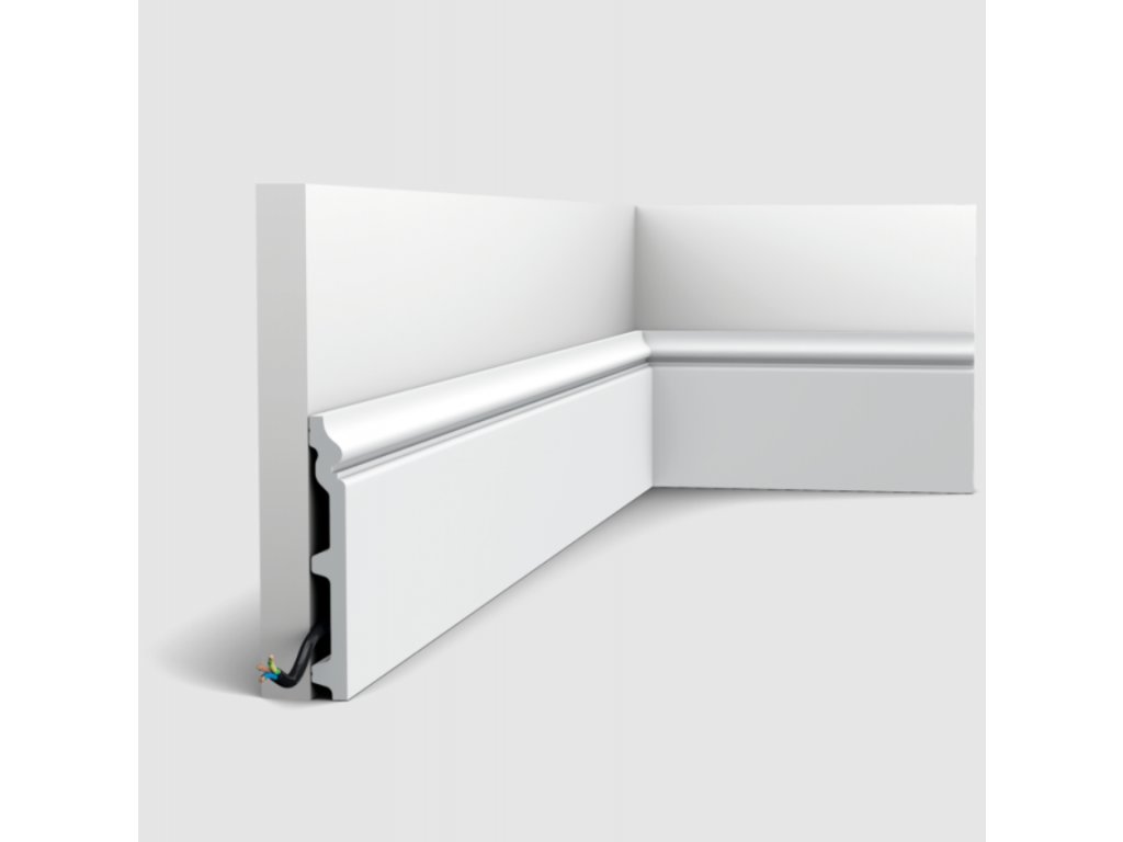 Podlahová lišta SX118 RAL9003 ORAC CONTOUR