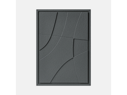 SMOKEY GREY MURSO WALLDECOR