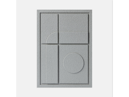 GEOMETRIC 3 MURSO MILKY GREY1