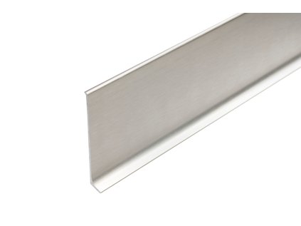 Cezar listwa ochronna LP80 cokolowa aluminium 250cm platyna el poler szczotkowany EC43S