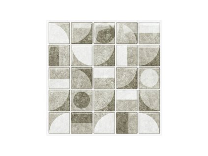 3d nastenny panel mozaika bielo seda 30 5x30 5cm 3d 1296