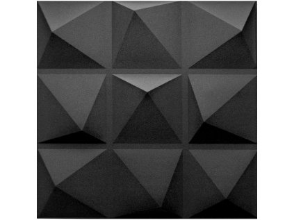 p295 kaseton sufitowy scienny piramida czarna 3d