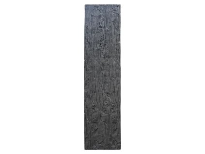 pu 3d panel charred timber