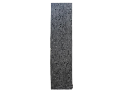 pu 3d panel charred timber