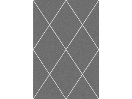 koberec royal rhombs tmavosivy 160x230cm 1